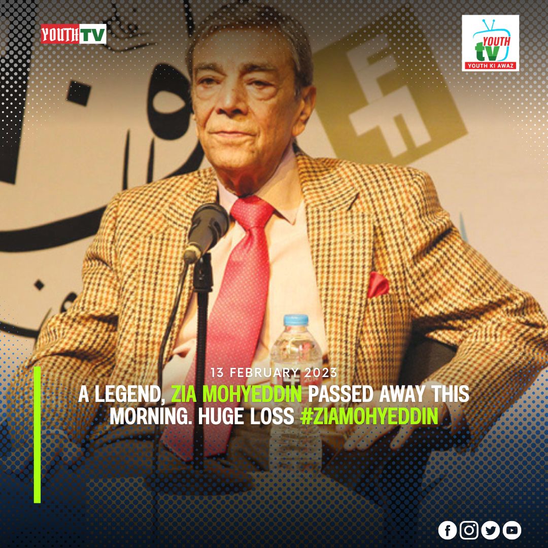 Ytv360's tweet photo. The world of arts bids farewell to a maestro - Zia Mohyeddin—broadcasting legend, poetic virtuoso, actor, and theatre director. As we celebrate his life and legacy, and mourn his loss, we are reminded of the immense impact he has had on our cultural landscape. #ZiaMohyeddin https://t.co/pjoVqh4p7y