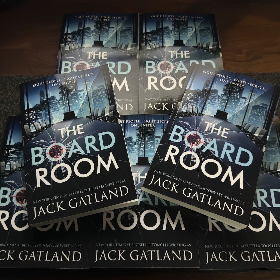 HoodedManMedia's tweet photo. It's LAUNCH DAY! Get your copy of THE BOARDROOM right now! 

@JackGatlandBook 

https://t.co/zwlZOpJc7t https://t.co/fYL3fwcOrZ