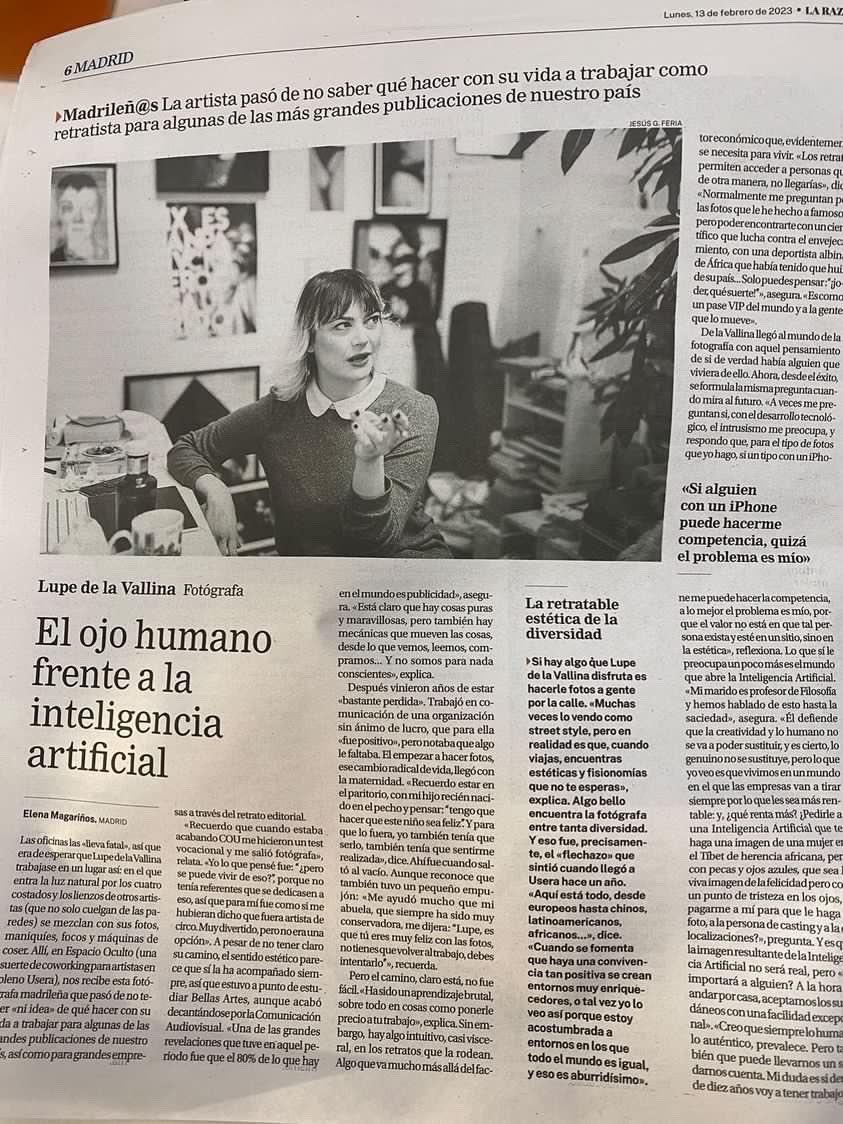 El otro día se pasaron Elena Magariños y Jesús G. Feria por <a href="/EspacioOculto_M/">EspacioOcultoMadrid</a> y pasamos dos horas charlando y mirando <3