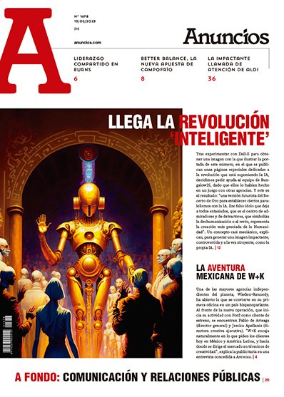 Anuncios.com (@anunciosrevista) on Twitter photo ¿Quieres saber qué tiene de especial la portada de la nueva revista Anuncios? ¡¡¡Ha sido hecha con Inteligencia Artificial por <a href="/B25_LaAgencia/">Bungalow25 - La Agencia -</a>!!!
anuncios.com/otras-noticias… ¿Quieres saber qué tiene de especial la portada de la nueva revista Anuncios? ¡¡¡Ha sido hecha con Inteligencia Artificial por <a href="/B25_LaAgencia/">Bungalow25 - La Agencia -</a>!!!
anuncios.com/otras-noticias…
