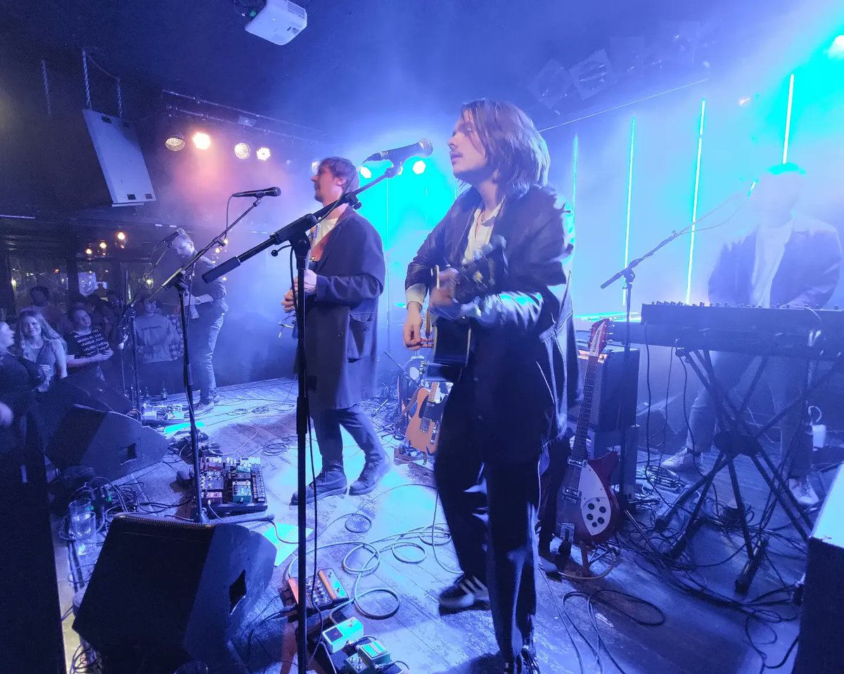 Gig #18 2023 So great to see how far #pastis have come since their first gig in Jan 2018. Playing live at kuudesLinja launching their second LP 🙌😎 

#Deangigs2023 #supportlocalmusic