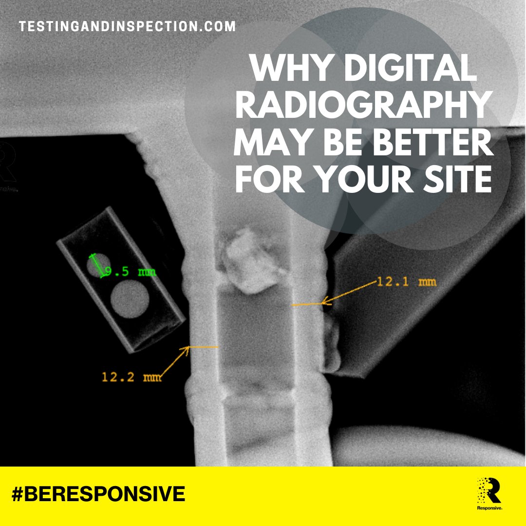 Did you know Responsive have a complete suit of digital radiography panels for all occasions, from welds to corrosion using Carestream HPX- DR system. A huge investment was made ensuring our clients could gain immediate results in real time on a computer screen within seconds!
