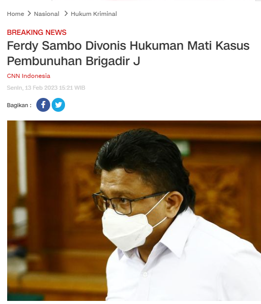 joendymurtadho's tweet photo. MEREKA YANG BERSORAK SAMBO DIHUKUM MATI ADALAH KAKI TANGAN MAFIA KEPOLISIAN, KARENA INGIN BUNGKAM SAMBO!! https://t.co/9AsjagpMtz