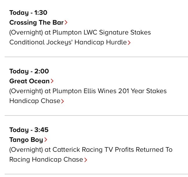 tensplenty1's tweet photo. 3 Runners for Team @Neil_Mulholland today @plumptonraces @CatterickRaces Best of luck 🤞
#SamEwing @Danmcmenamin1 @Conoroneill83 @JoeSeward1 @vinnygrennan @@Kieramul @Paul_Horses1st @surfthewaves99 @mikeshorsetalk @PhiMalcolm @ScottHepburn4 @dave2482 @GavinTeversham @briang2812 https://t.co/Dq2asIYbbk