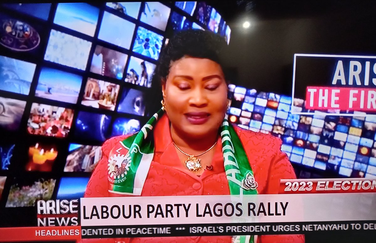 Spotlight_Abby's tweet photo. Lagos LP Chairperson, Dayo Ekong just confirmed that Peter Obi contacted the Oba of Lagos ahead of the #ObidattiInLagos rally but the Palace turned him down. This same Oba threatened throwing Igbos into the lagoon.

Pls retweet to counter APC malicious propaganda. #LagosForLP https://t.co/3XvHst5hK5