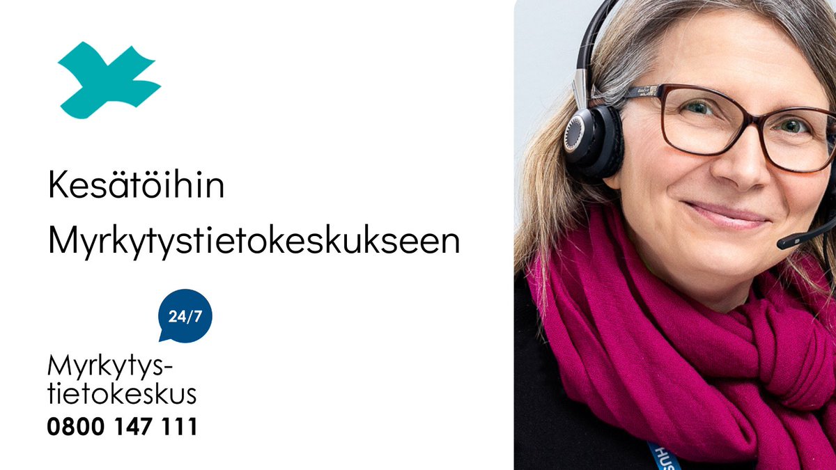 myrkytystieto's tweet photo. NYT! Ainutlaatuinen tilaisuus tutustua Myrkkärin toimintaan.
Rekrytoimme farmasian ammattilaista, tai sellaiseksi valmistuvaa, kesäsijaiseksi.
Haku päättyy 26.2.2023.
INFO: https://t.co/KuRK1BLet4
#kesätyö #farmaseutti #proviisori #myrkytystietokeskus #huslainen https://t.co/L9qhUuEOHi