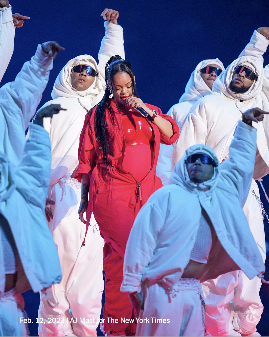 The New York Times on Twitter "Rihanna returned to the stage on Sunday to headline the Super