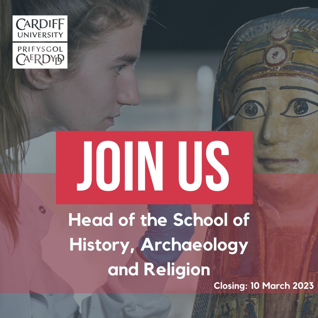 Cardiff Uni History, Archaeology and Religion tweet media