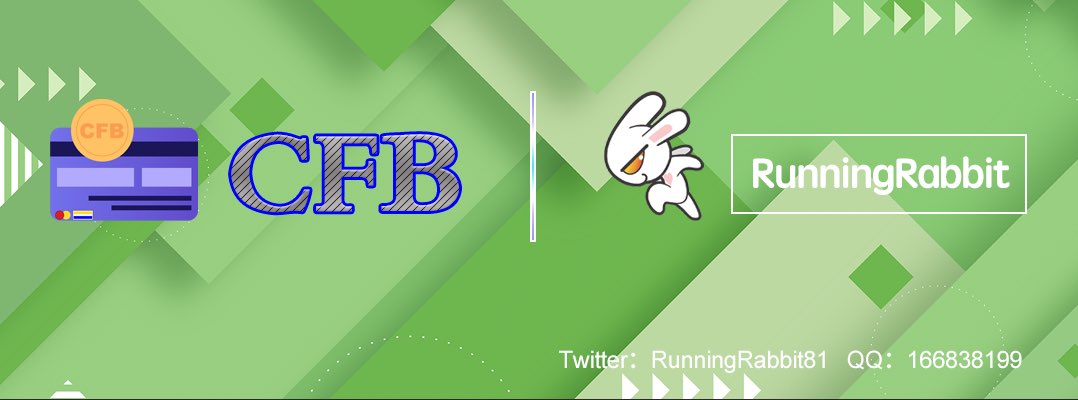 🔥🔥RunningRabbit Ecosystem - CFB was grandly launched today. 
🔥🔥The Runningfamily is about to enter a new era. 
✨For more information, please visit the community 💁🏼‍♀️👉🏻QQ : 166838199

#RunningRabbit
#CFB