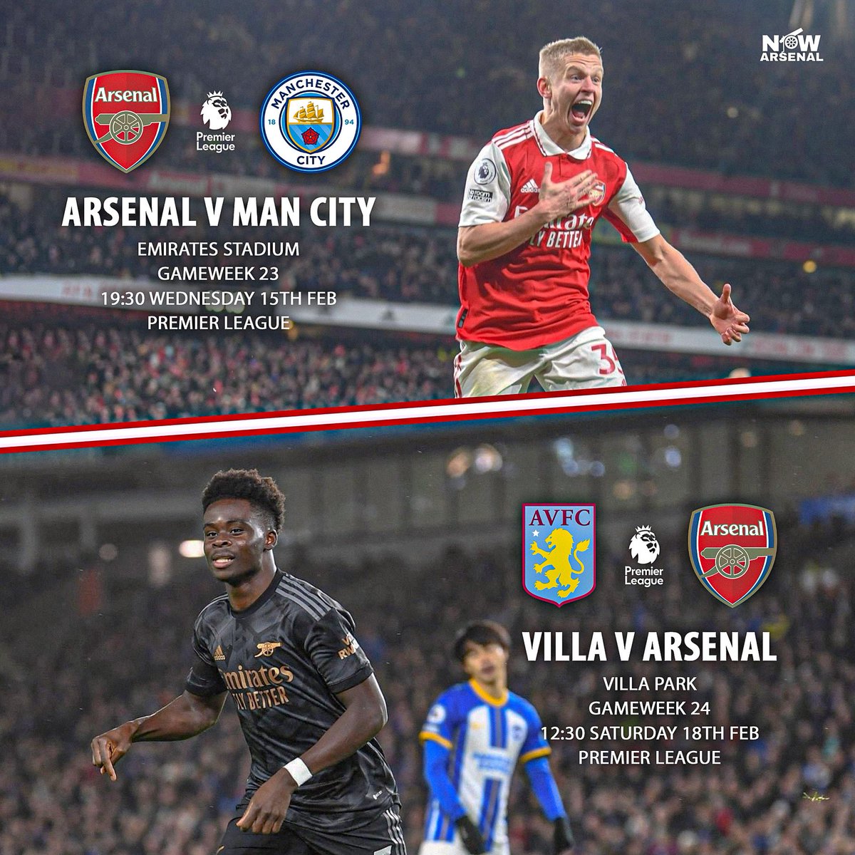 New week, new targets…

A massive week awaits Arsenal.

It’s a week which could determine where the Gunners end up finishing come the end of the season.

That’s how big this week is.

Let’s get it…💪🏼 #afc