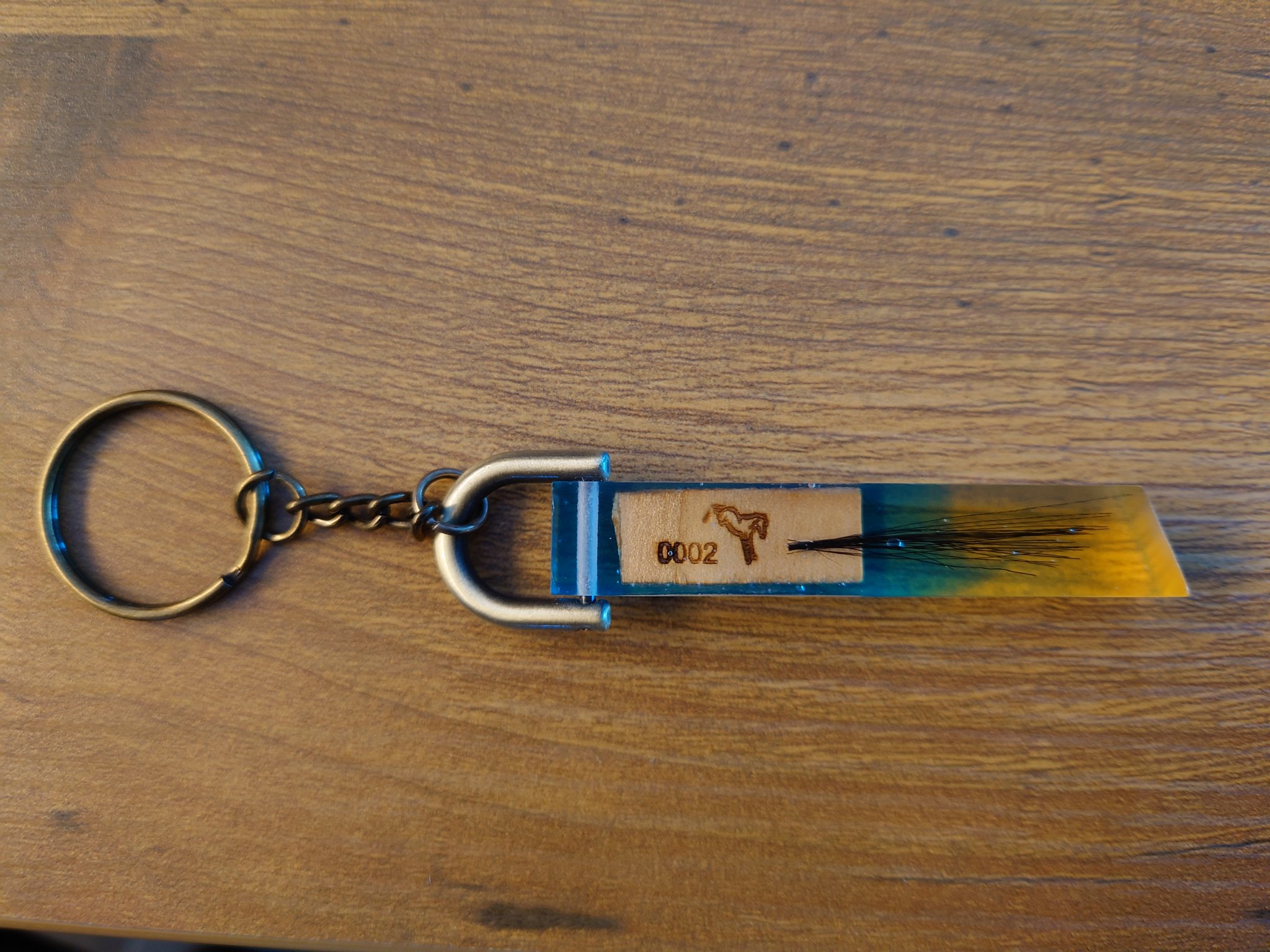 限定生産】【新品】タニノギムレット牧柵利用鬣入りキーホルダー