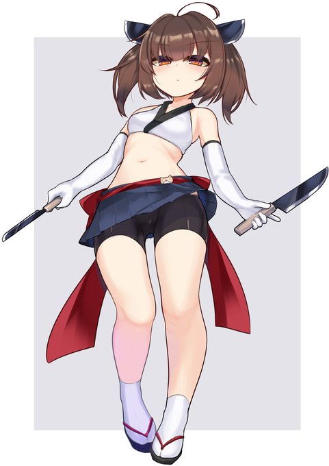 きりたんにこういう衣装着せるやつすき 