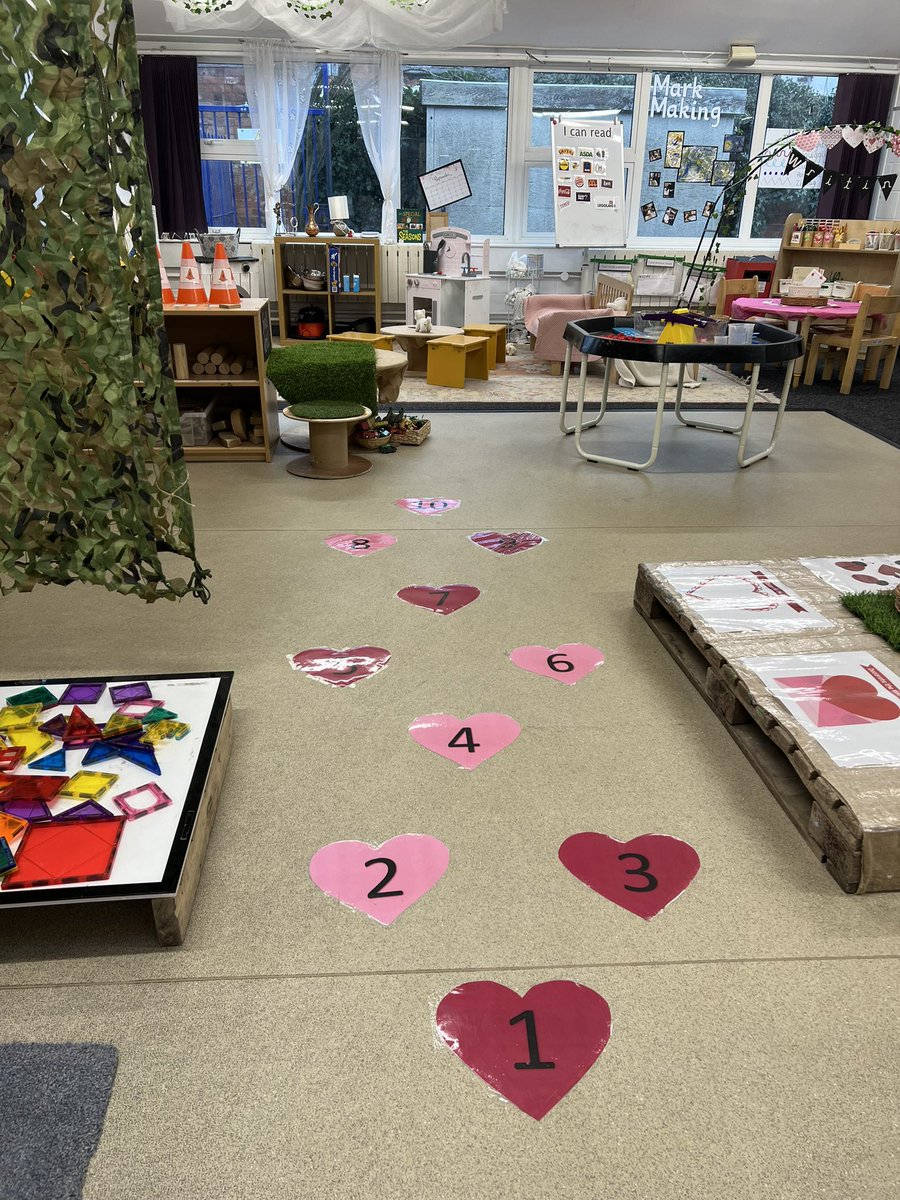 Showing love in nursery this week ❤️ 💕 Our children are celebrating valentines day! @thePA_CT <a href="/HoSHeathfield/">HoS@Heathfield</a> @heathfld <a href="/EarlyExcellence/">Early Excellence</a>
