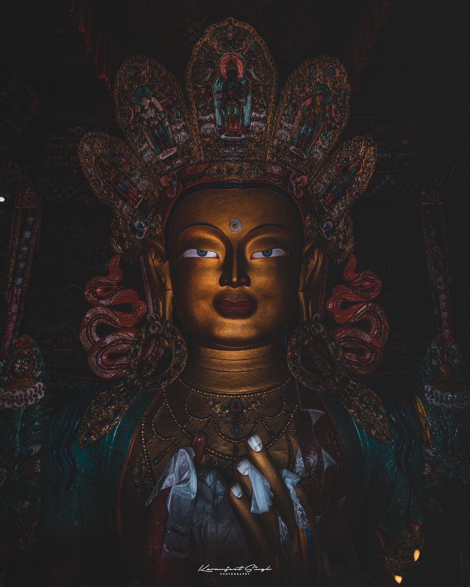 It is better to travel well than to arrive.

Maitreya Buddha of Thiksey monastery.

#maitreya #buddha #buddhism #india #photography #canonindia #lehladakh #ladakhtourism #ladakhdiaries #thiksey #canonindia #thikseymonastery #ladakh #leh