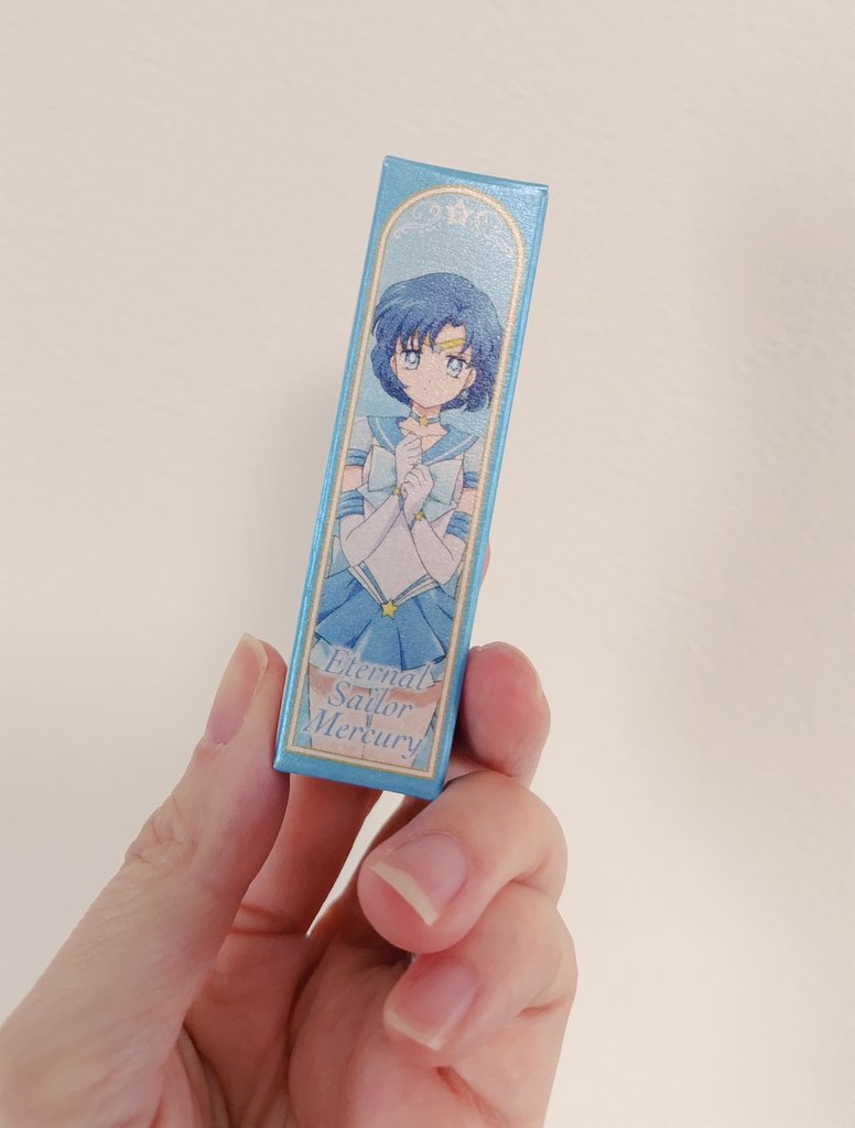 水野亜美 ,セーラーマーキュリー 「亜美ちゃんのオモチャが欲しかった幼少期の私を成仏させるために買いました。かわいい」|とめのイラスト