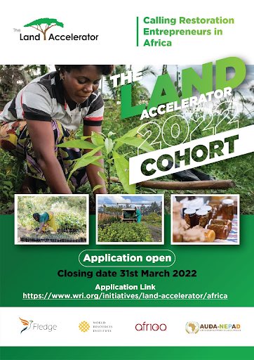 OPPORTUNITY!
Are you an entrepreneur in Africa? Does your business focus on planting trees 🌳, improving the soil 🌱, or other ways to restore land? 

If YES, join the #LandAccelerator program to expand your work and meet investors! 
Apply by March 31 here:bit.ly/3YvOLB4