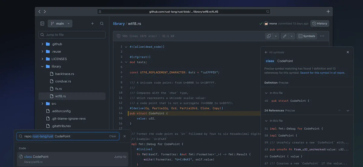 A research demonstration on a GitHub repo