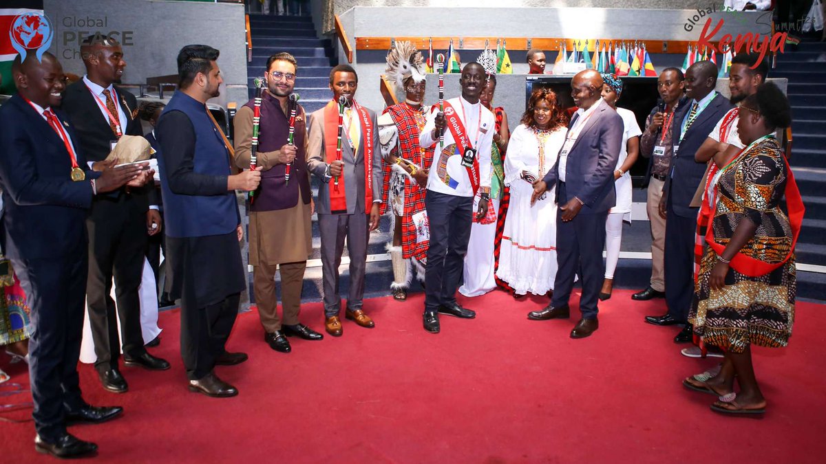 OdhiamboOlela's tweet photo. It was an honor to be commissioned &amp; crowned as a New Millennia Ambassador of Peace by Tourism &amp; Gender Champion in Kenya 🇰🇪 with Government of Kenya, the @Min_TourismKE Cs Hon. @peninah_malonza @magicalkenya, Global Peace Chain Kenya Chapter Country Director Ms. @MillicentWayua https://t.co/o1p0iJrVv8