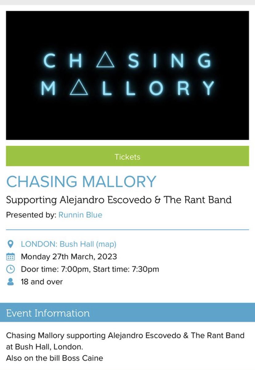 C h a s i n g M a l l o r y tweet media