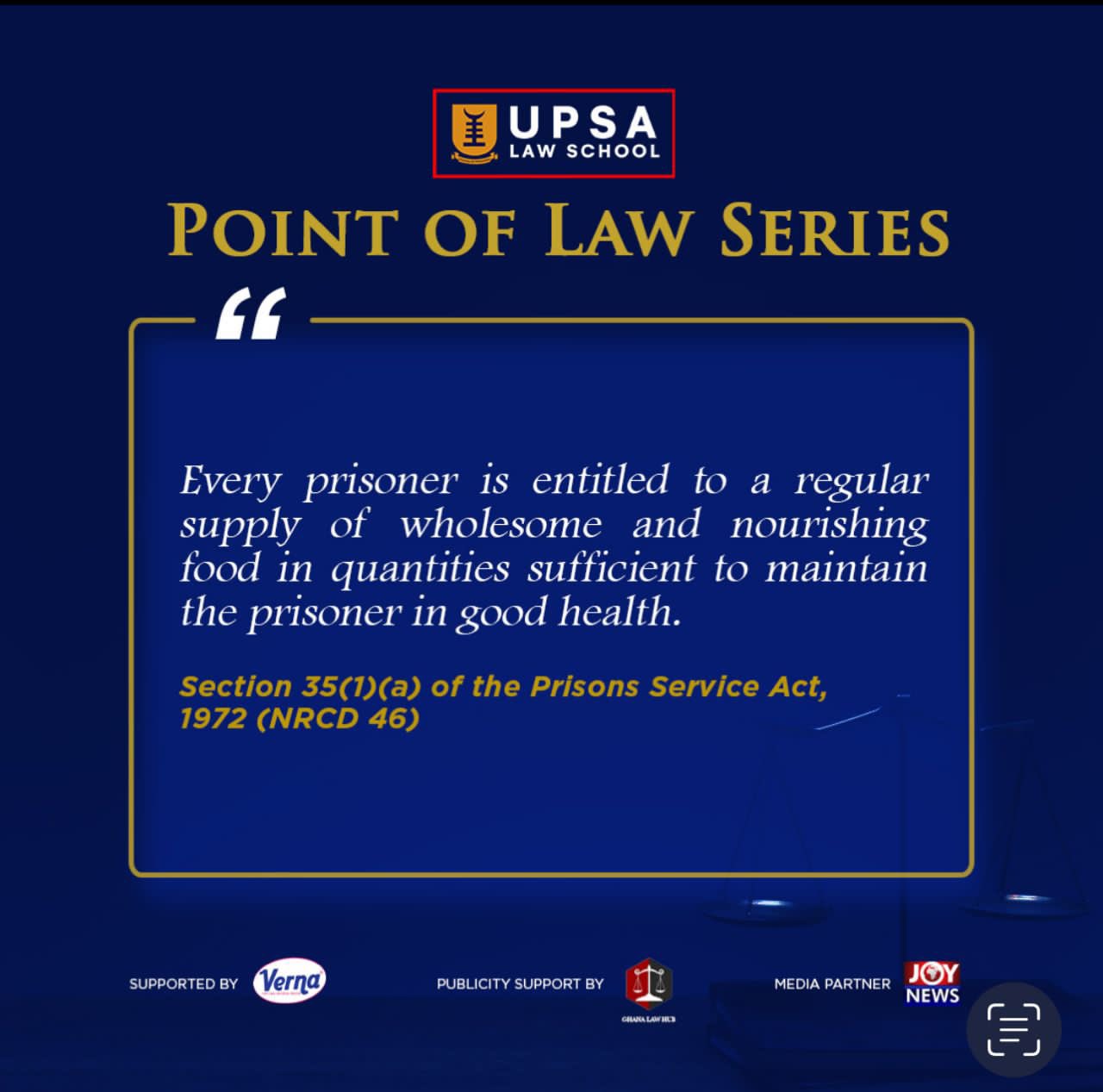 UPSA LAW SCHOOL On Twitter Today On The Point Of Law Series UPSA upsa-law-school-on-twitter-today-on-the-point-of-law-series-upsa