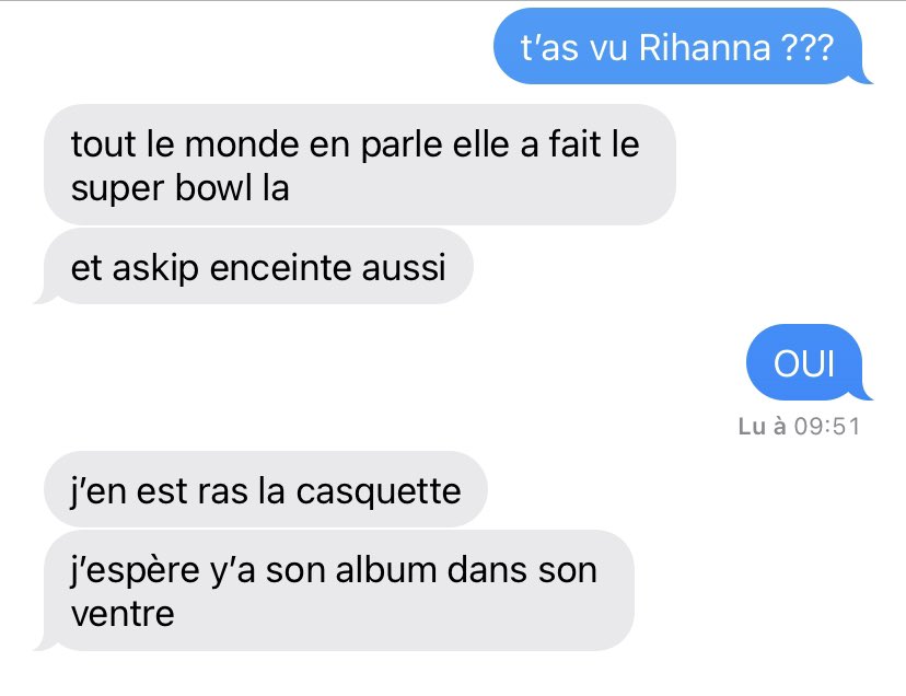 houclar's tweet photo. riri on veut l’album https://t.co/DWF3DlZBcX