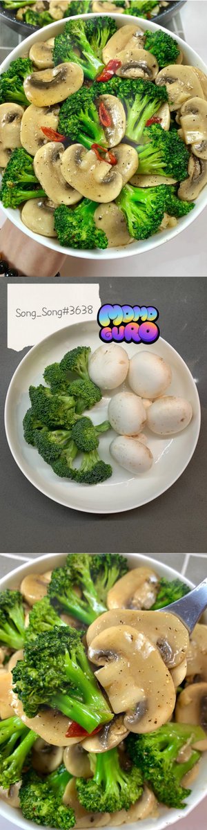 BarretGoldsmith's tweet photo. Let me teach you how to make a delicious mushroom and broccoli food~#MomoShrooms https://t.co/Tk6RwbEWoe