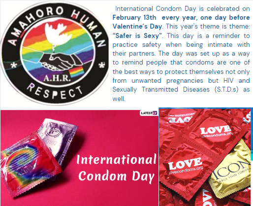 Today @AmahoroR joins the world in celebrating #InternationalCondomDay by calling upon everyone to engage in safe sex practices to avoid the transmission of HIV & other #STDs .Lets celebrate and promote safe sex practices @ahfrwanda @UNAIDSRwanda @BBetru @AndrewGasoziNtw #RwOT