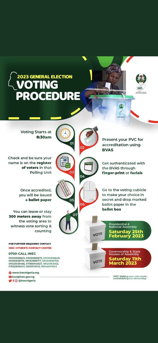 Are you voting for the first time?
Do you know your Polling Unit?

Use this link below to locate your Polling Unit ahead of the #NigeriaDecides2023 election.  cvr.inecnigeria.org/pu
