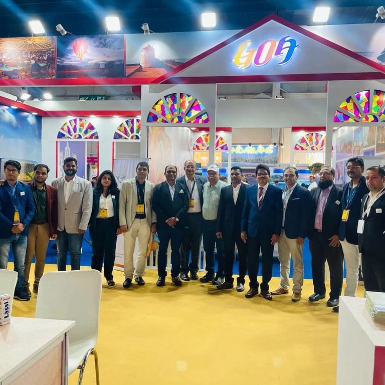 TourismGoa's tweet photo. The final day of SATTE 2023 ended on a high note with buyers, tours operators, and DMC's having received several actionable leads at the Goa Tourism Pavillion. Kudos team!
#goatourism #goacarnival2023 #shigmo2023
#SATTE2023 #b2bmeetings #Dekhoapnadesh #letsgoa #worldatsatte https://t.co/0fri6YlDzB