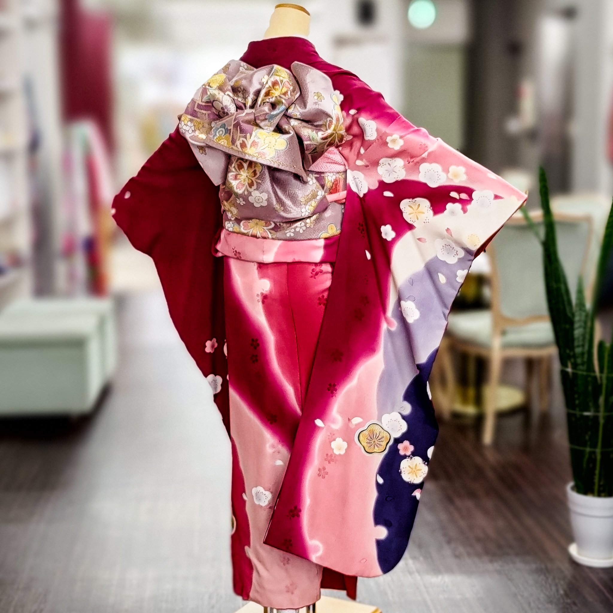 特上美品 ❪6105❫ ❁ 総絞り 小紋 ❁ | kinderpartys.at