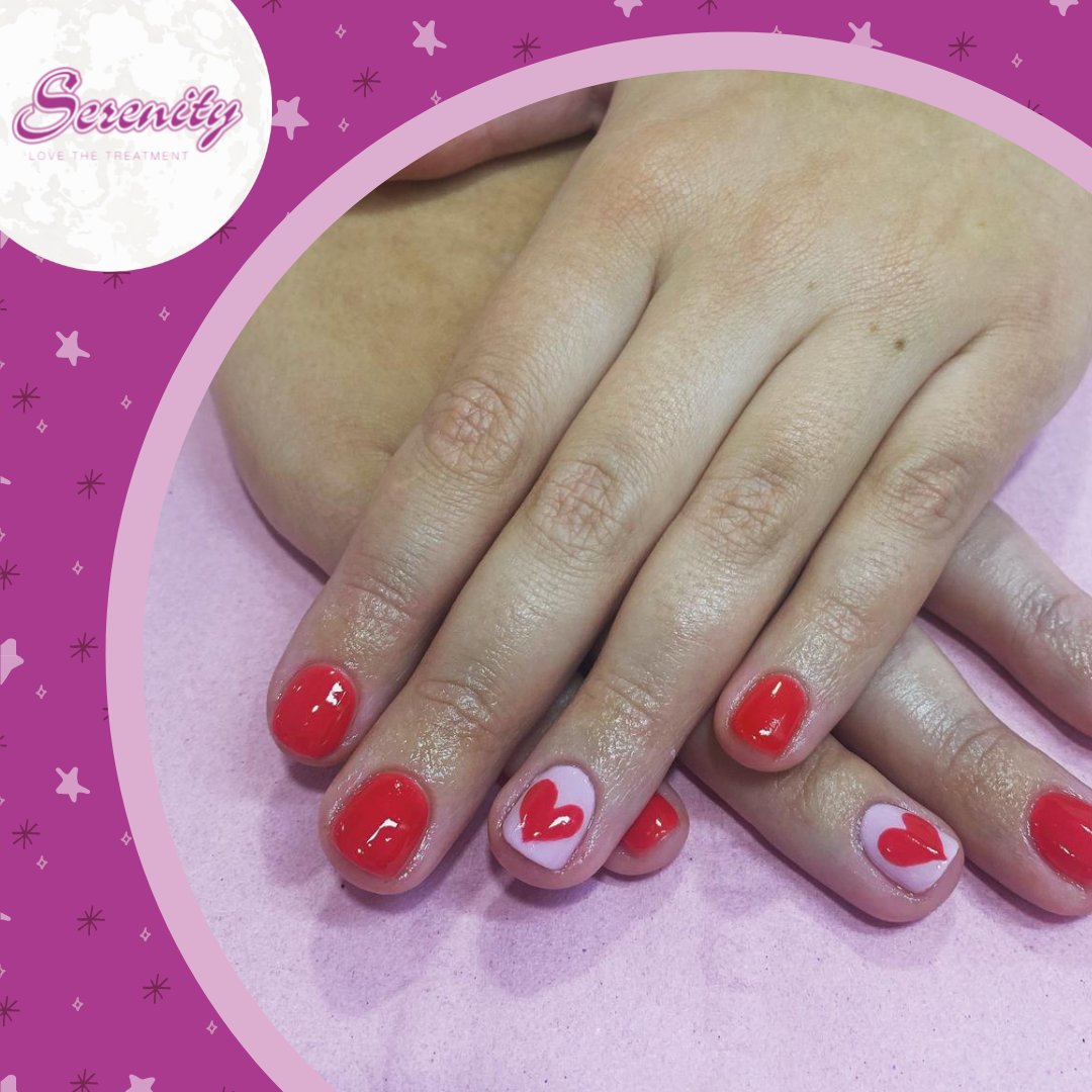 Roses are Red,
 Violets are Blue,
 Here's Why Serenity is for you! 😘
,
#nails #ValentinesWeek #valentinesnails #valentinesart #nailsinspo #nailsofIG #instanails