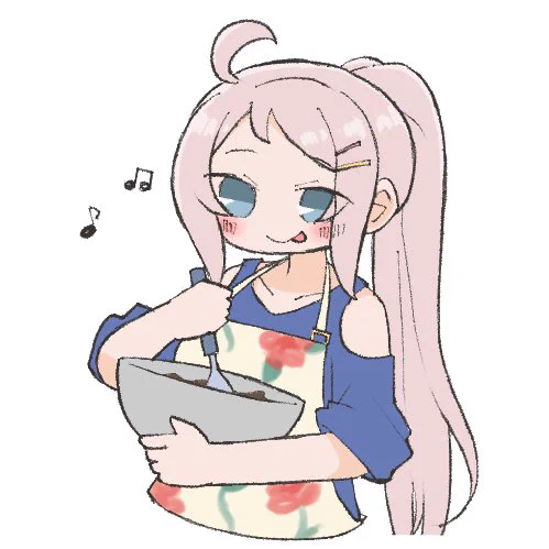 喜ぶ顔を想像してうきうきのランジュちゃん 