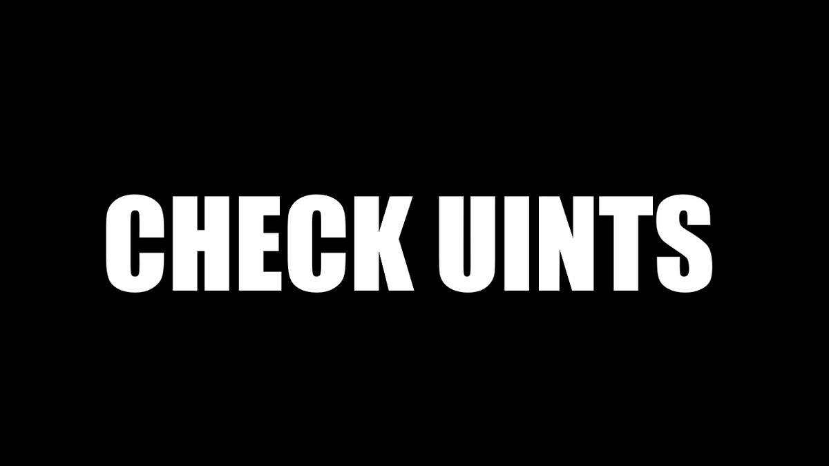 ABOUT Check_UINTS Definition: On-chain Performance art. We're used to seeing amazing art in NFTs in the block chain world. We love on-chain art so deeply.