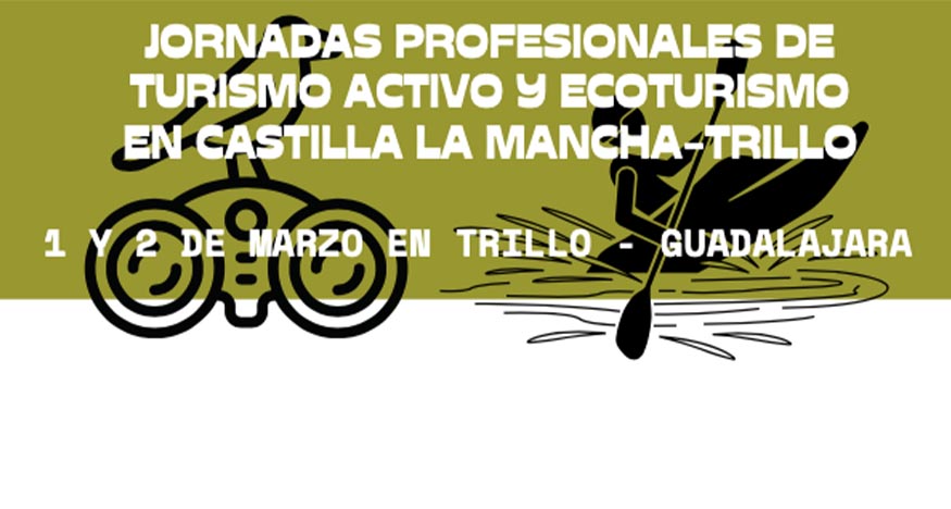 🚵‍♀️🧗🚣‍♂️ Trillo acogerá las Jornadas Profesionales de Turismo Activo y Ecoturismo de Castilla-La Mancha los próximos 1 y 2 de marzo
.
👉 ow.ly/CaGW50MQjFk 
.
👉 Más información e inscripciones: acmetae.com
.
.
.
#turismoactivo #ecoturismo #trillo #naturaleza