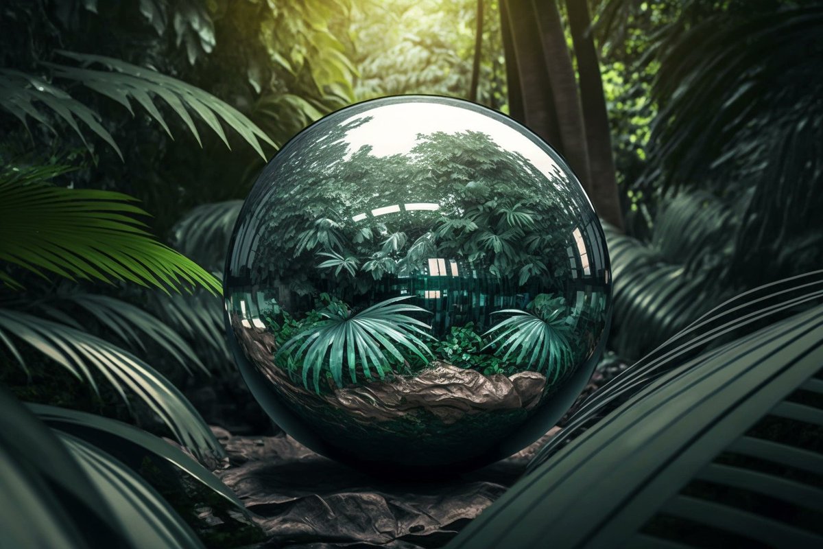 Mystical balls have been spotted in different parts of the world. Have you seen the ball too? Prompt in the ALT. 
 #midjourney