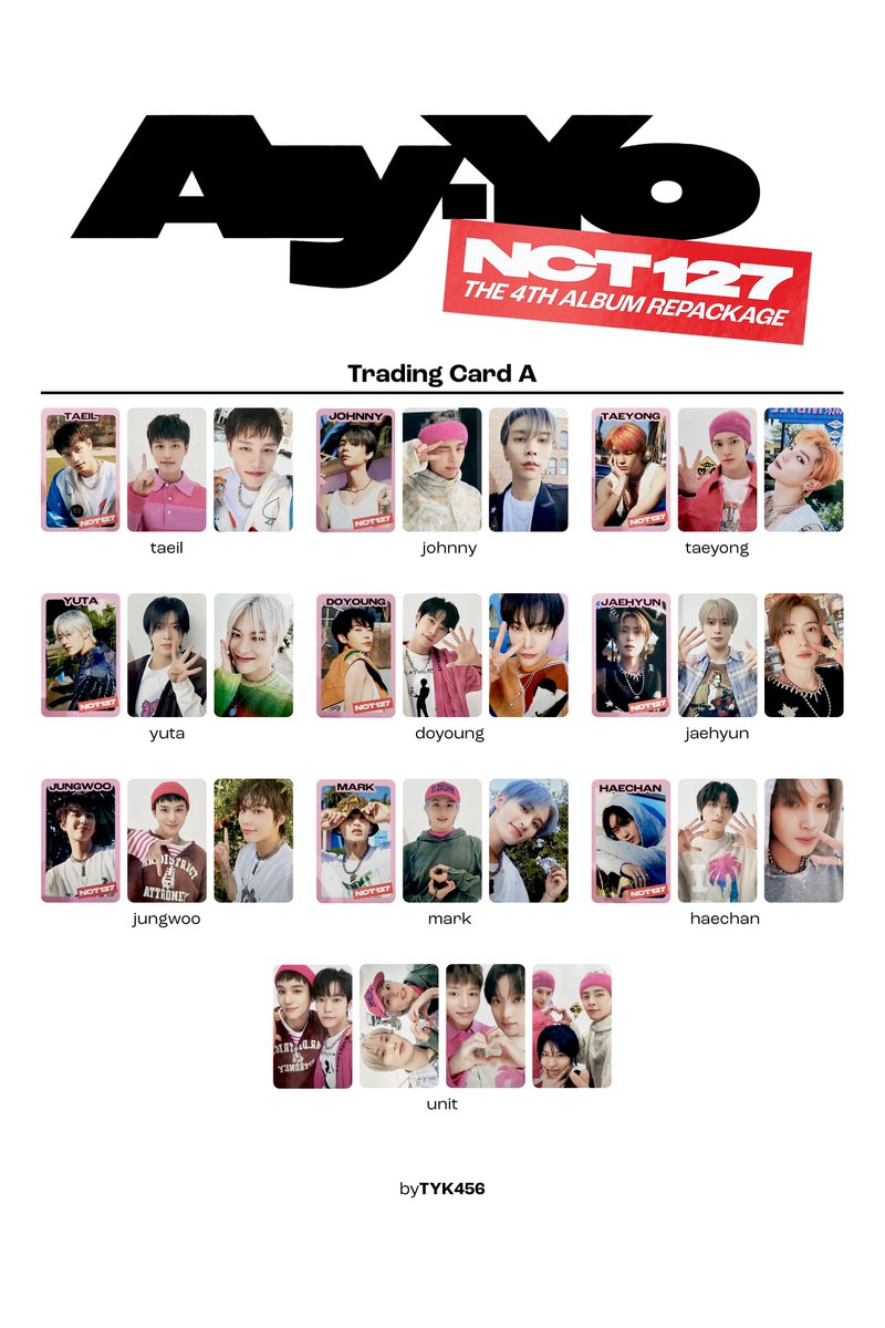 NCT 127 Ay-Yo MD トレカ ラントレ マーク ᷄ɞ•᷅ 🤍 on X