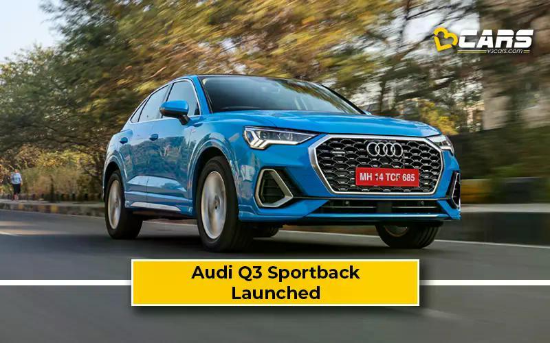 #Audi India have launched the Q3 Sportback in India and announced its prices. Head over to V3Cars to know more.

v3cars.com/news/2023-audi…

@AudiOfficial #AudiQ3Sportback #Q3Sportback #Coupe #SUV #Q3SportbackSLine #audicars #launched #features #price #V3Cars