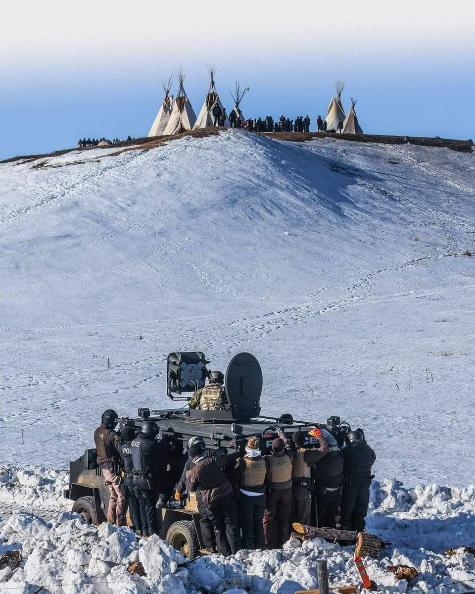 six years ago #standingrock