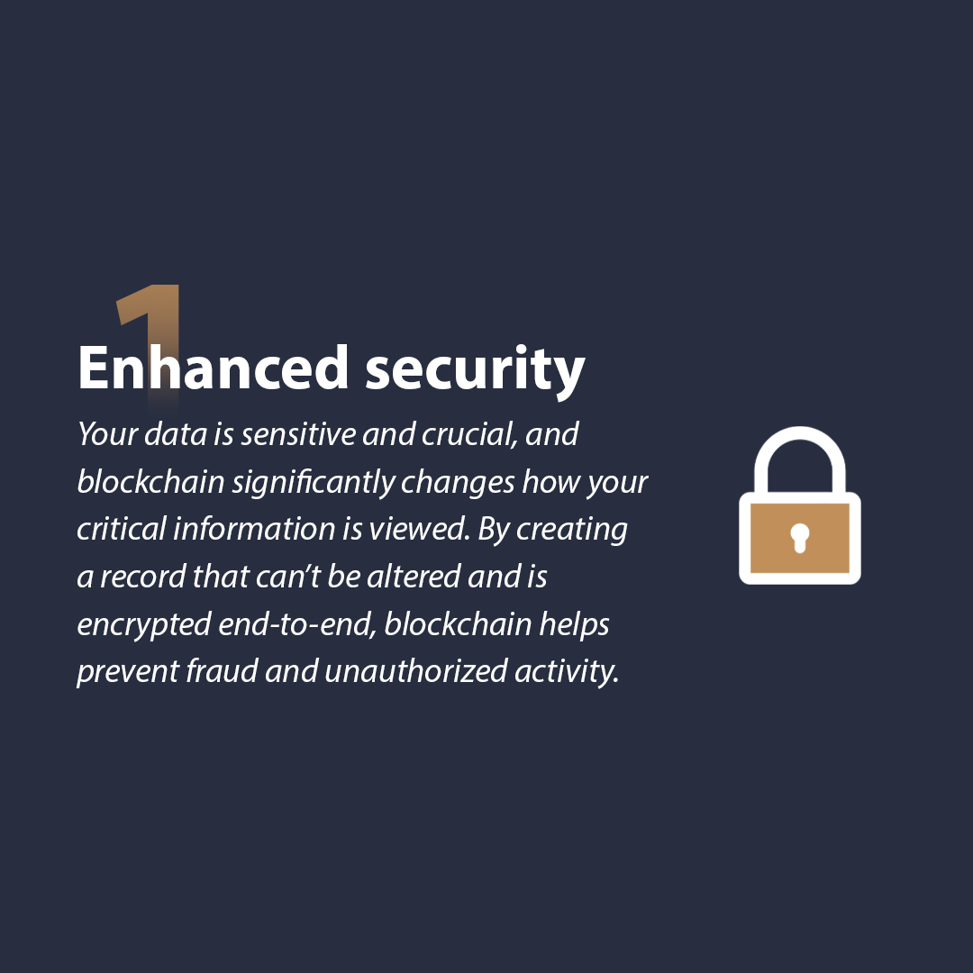 Enhanced security!
#blockchain #Security