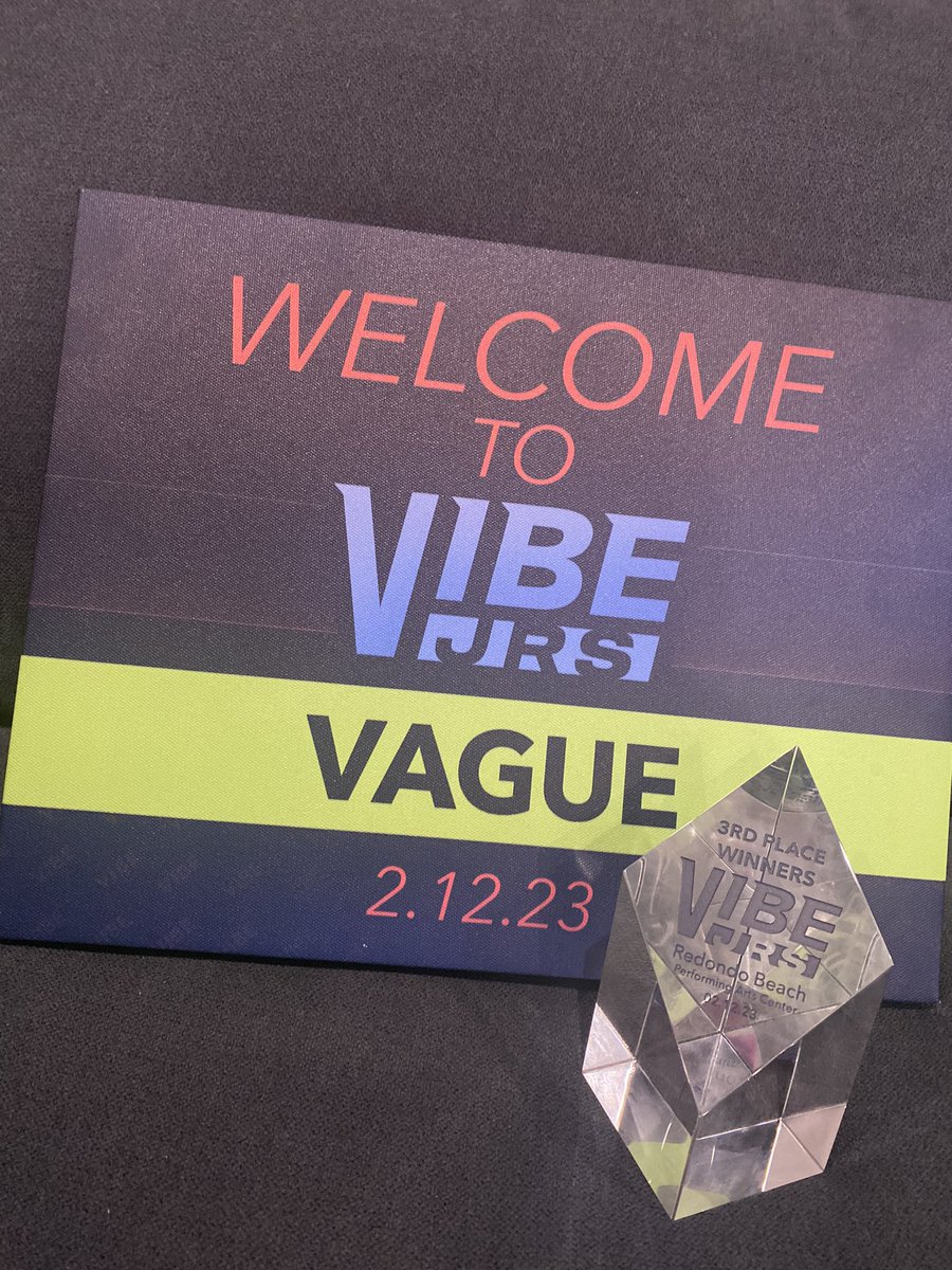 VIBE DANCE COMPETITION🇺🇸❤️‍🔥

『VAGUE』
3位を頂きました🙏🏻💥

ずっと夢見てきた世界で
行きたかったLAの舞台に立てたこと。
本当に嬉しかったしあっという間でした。

少し悔しい気持ちもありますが、
ここから更にレベルアップして
また立てるように頑張ります✊🏻🌍💙

2023.2.12
