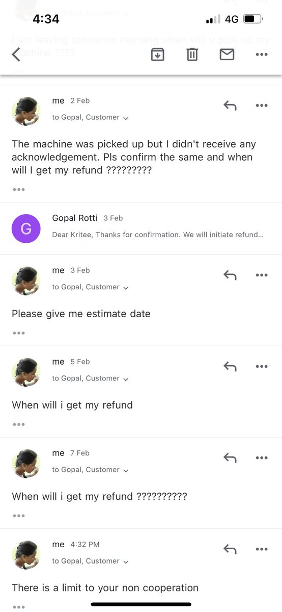 kriteejhawar's tweet photo. @Lenovo @Lenovo_in its been 3 months now since i have raised my issue and still no resolution. My laptop was picked up more than 10 days ago and i was supposed to get the refund but nothing. No-one responds on email. There is a height of pathetic service and you hve crossed that https://t.co/iwa6NHEuZr
