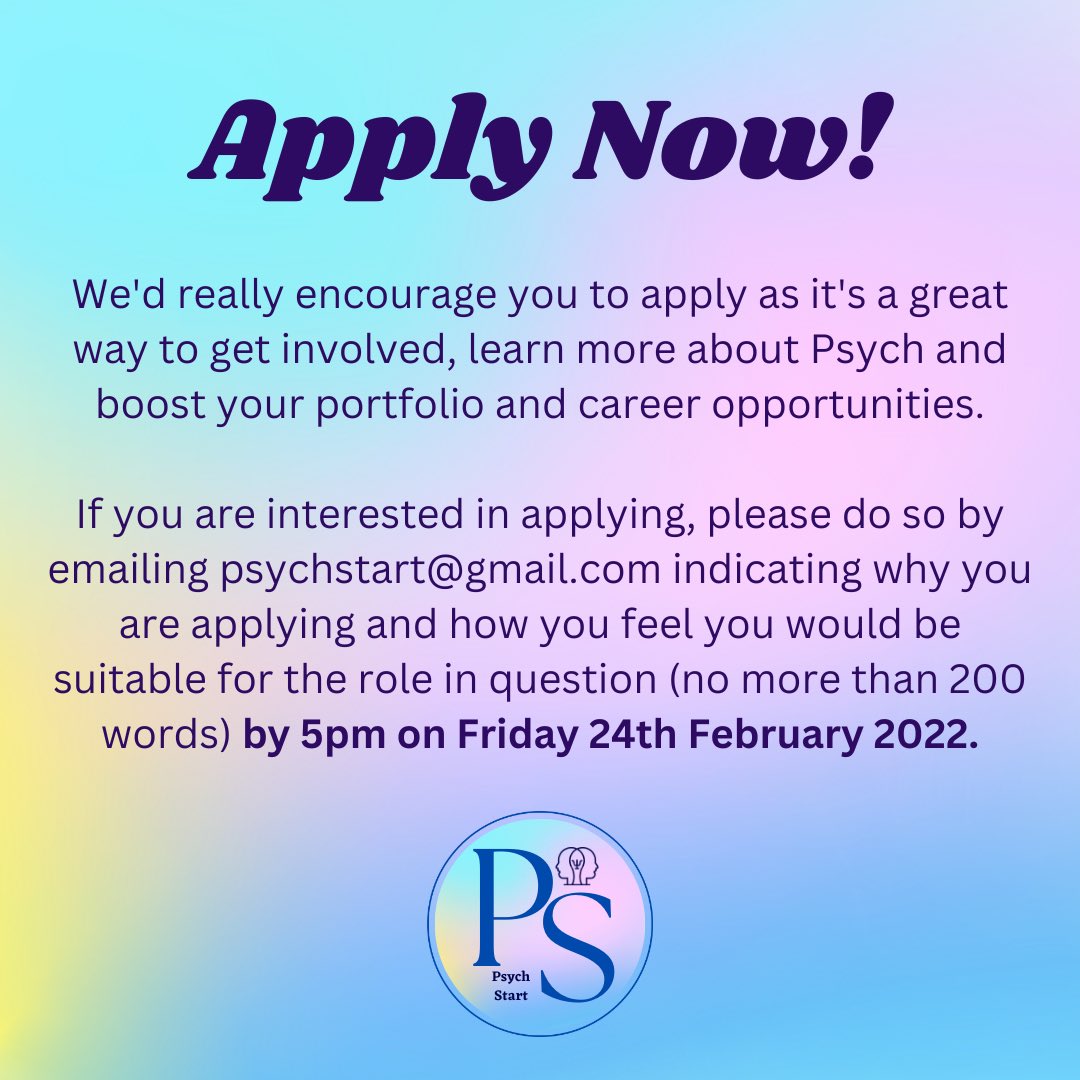 Psych Start tweet media