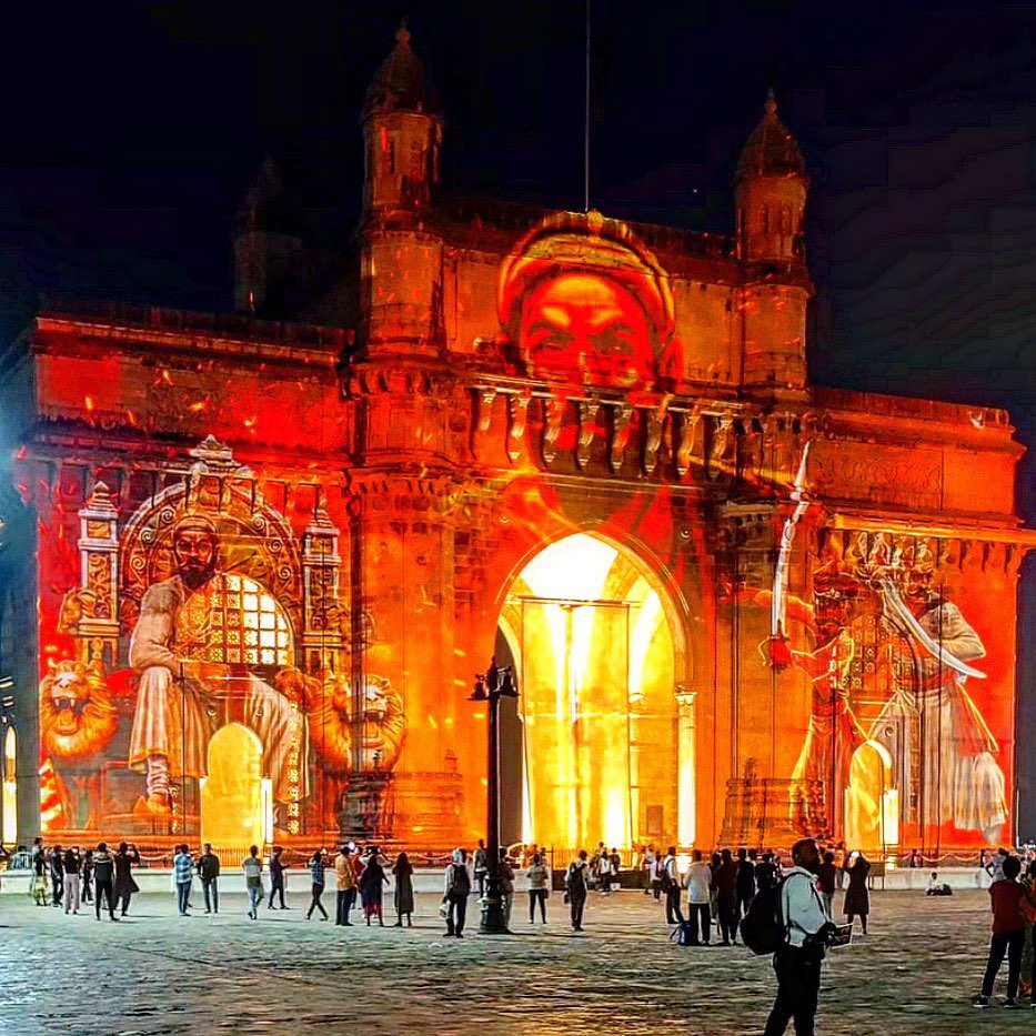 #GatewayOfIndia पर यह दृश्य देखकर आंखें भर आईं यह बदलाव देखकर।

#छत्रपति_शिवाजी_महाराज 🚩🙏

#ShivaJiMaharaj🚩 #ChatrapatiShivaJiMajaraj  #VandeMataram #JaiHind