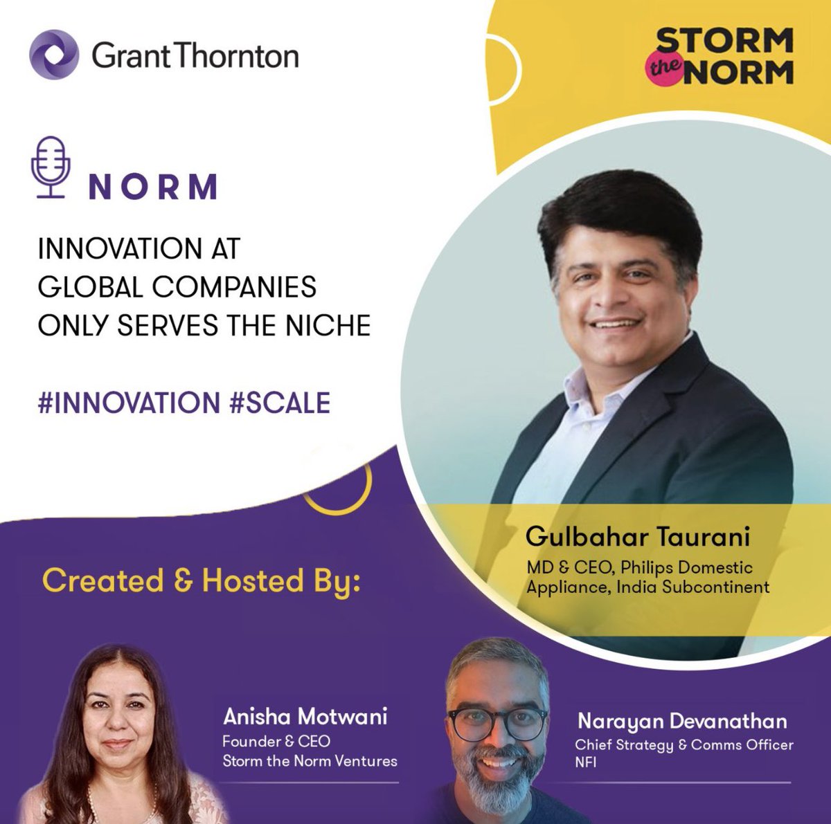 Grant Thornton Bharat on Twitter "Listen to the CEO Philips Domestic