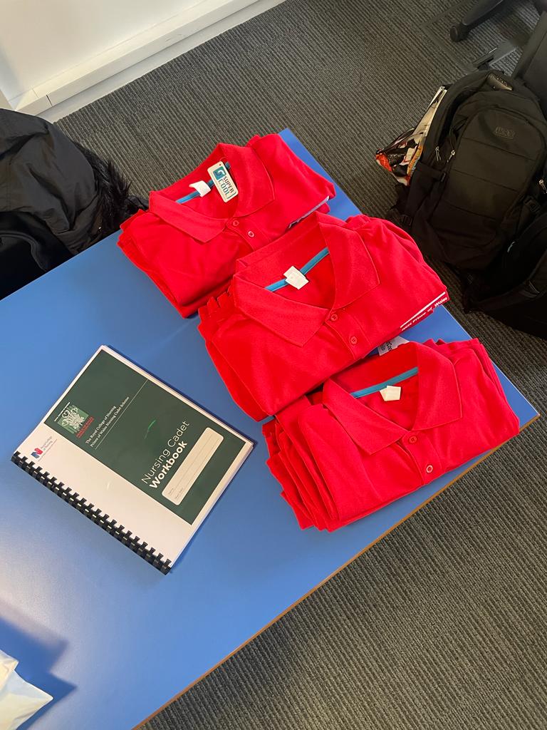 All set up for a new #NursingCadets cohort in collaboration with <a href="/HealthTecTV/">HealthTec</a> &amp; <a href="/UoR_HealthReach/">HealthReach</a> at <a href="/UniofReading/">Uni of Reading</a>! #teamnursingcadets #Nursing #healthcare #Education