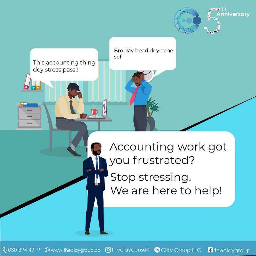 theclayconsult's tweet photo. A gentle reminder! You don't need to stress.
Call us now!
0303 944 919/ 0506514315
#clay #claygroup #business #finance #entreprenuer
#moneymanagement #success #accounting #nostress https://t.co/kkQaJRNFVy
