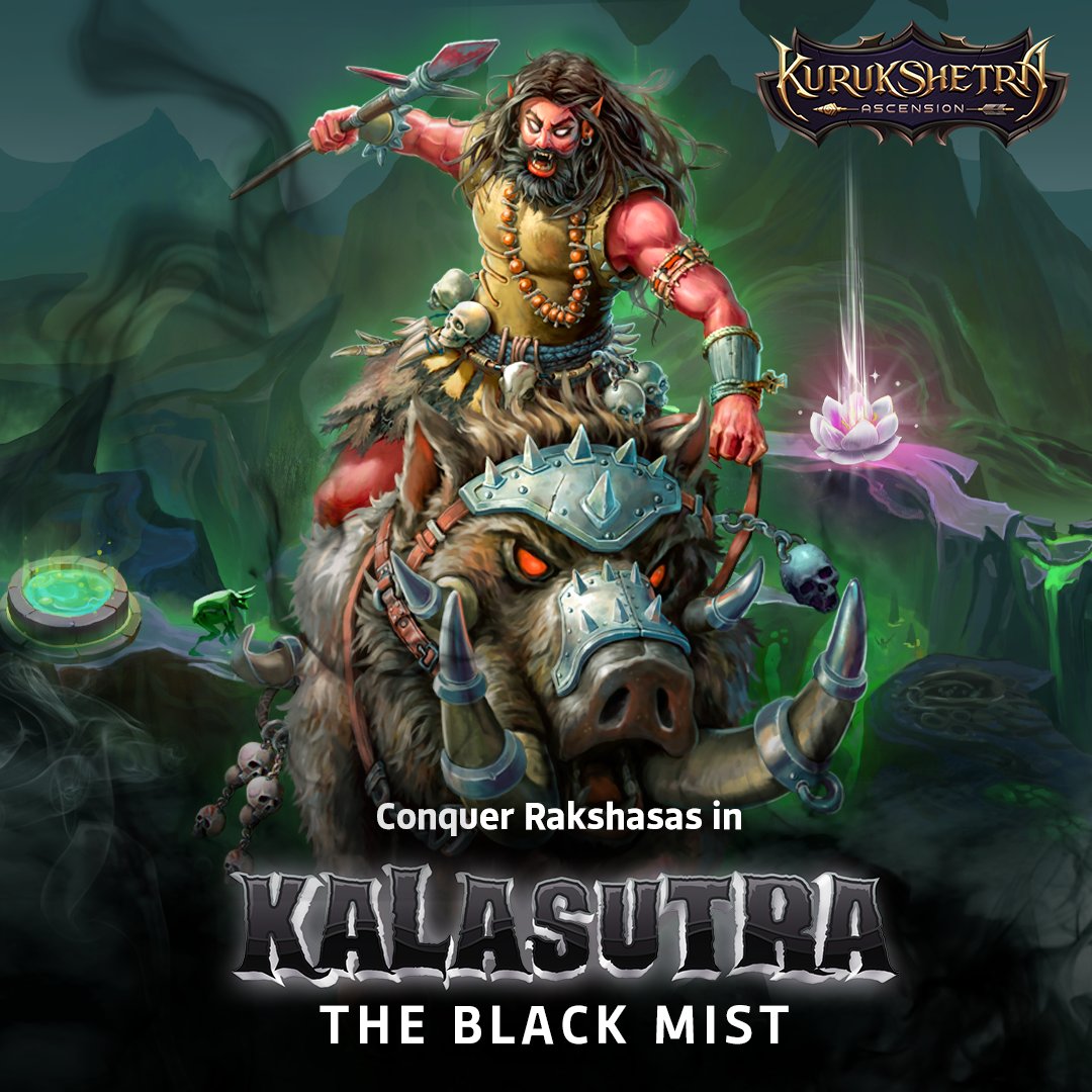 Ready for an epic adventure? Become a legendary hero like Arjuna or Bheem and battle the powerful Rakshasas in #KurukshetraAscension. Take on Narak with your strategic prowess in this thrilling #cardbattler. Download now and conquer the battlefield! Link in bio.
#Indiangame #ccg