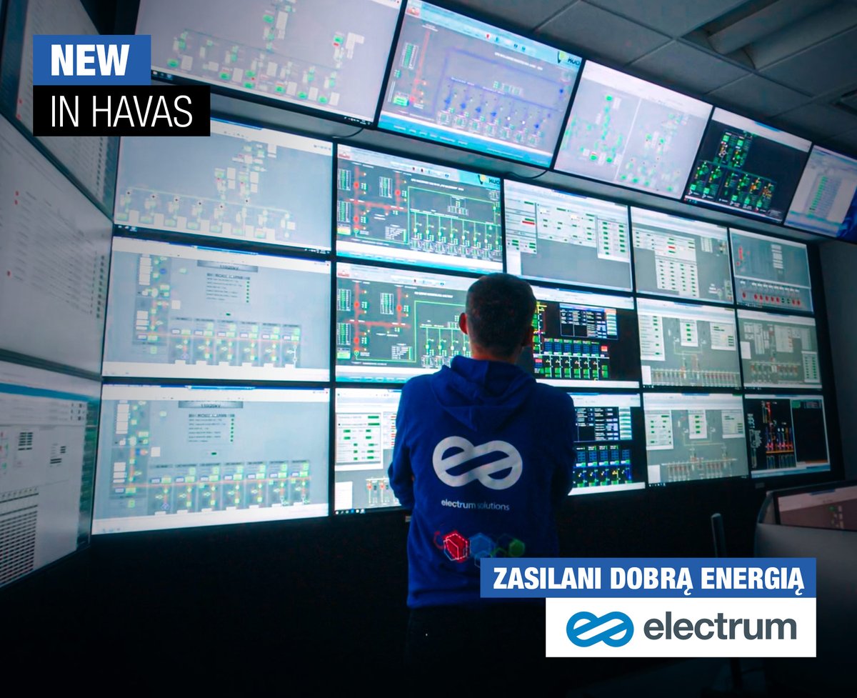 HavasPRWAW's tweet photo. Do grona klientów dołącza Electrum!
 
Grupa kompleksowo rozwija projekty OZE i angażuje się w realizację pierwszej hybrydowej - solarno- wiatrowej – inwestycji w Polsce. ☀️🌬️
 
#havasprwarsaw #havas #bettertogether #electrum #nowyklient #oze https://t.co/Ofquf6mdzH