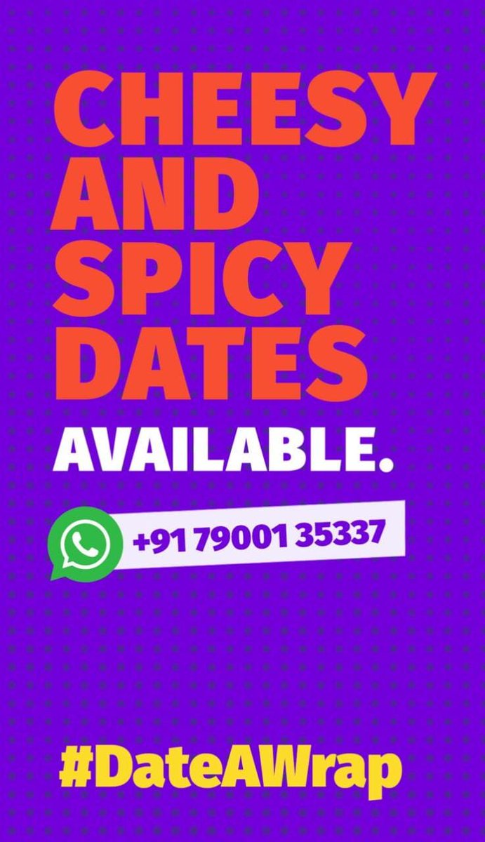 ShivaniV2901's tweet photo. Hahahah, fasoos date wrap is hilarious.

@Faasos #DateAWrap https://t.co/Tlo381YgYh