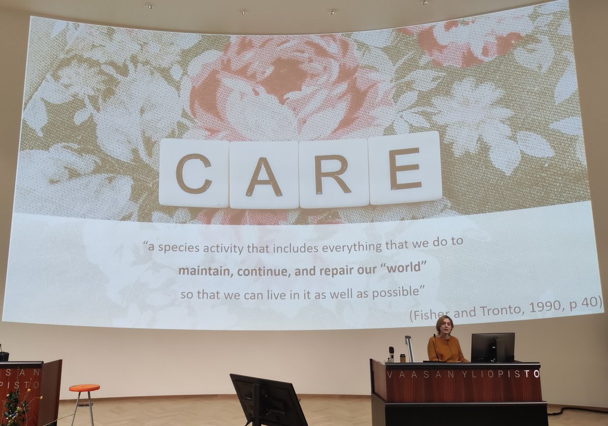 Heidi Hirsto (@hhirsto) on Twitter photo Communicating with purpose means communicating you care about an issue. Care is rooted in embracing vulnerability & interdependence, energized by the moral battery of emotion. <a href="/AnastasiaKavada/">Dr Anastasia Kavada (Mastodon: @anakavada)</a> elaborating on the symposium theme beautifully in her plenary talk #Vakki2023 <a href="/VAKKIry/">VAKKI ry</a> Communicating with purpose means communicating you care about an issue. Care is rooted in embracing vulnerability & interdependence, energized by the moral battery of emotion. <a href="/AnastasiaKavada/">Dr Anastasia Kavada (Mastodon: @anakavada)</a> elaborating on the symposium theme beautifully in her plenary talk #Vakki2023 <a href="/VAKKIry/">VAKKI ry</a>
